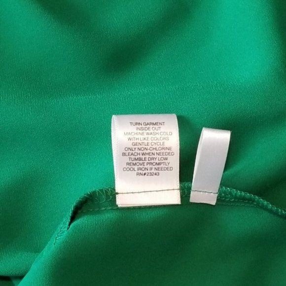 New York & Company Button Down Shirt Vest Blouse M - Picture 6 of 8